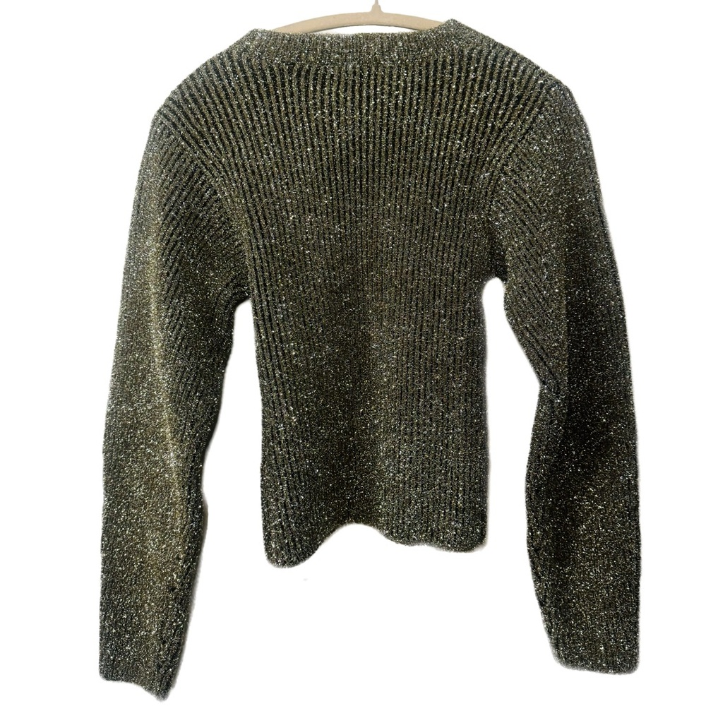 CHUNKY KNIT SPARKLY SWEATER